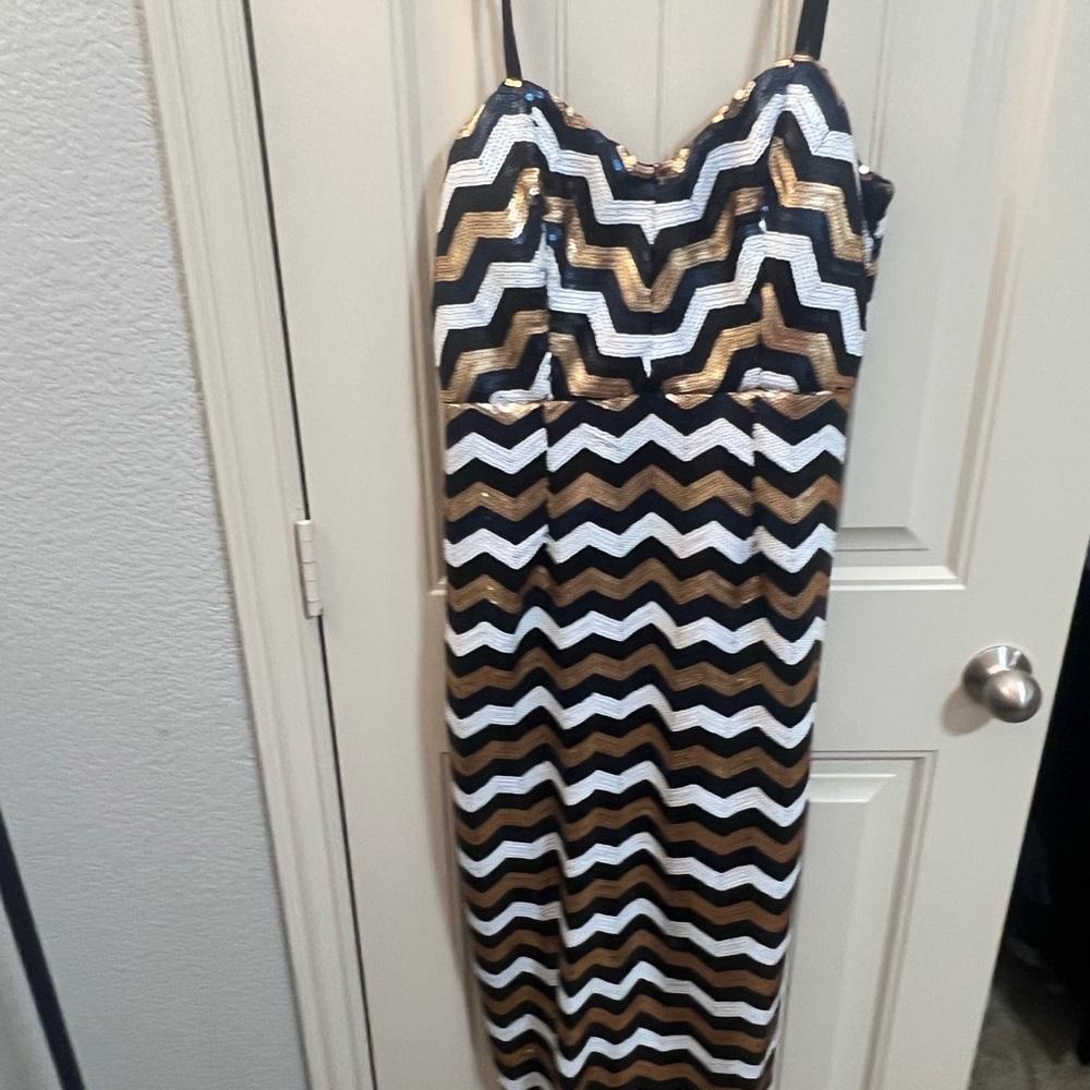 Gianni Bini full length sequence dress - NWOT - Lg